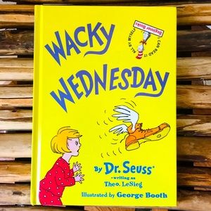 Dr. Seuss Wacky Wednesday Book NWT